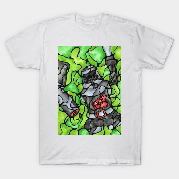 Black Knight T-Shirt by AlstonArt